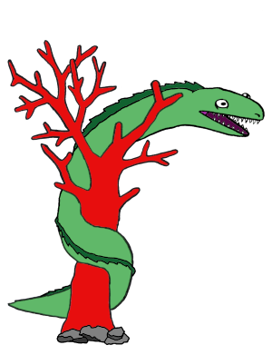Eel cartoon